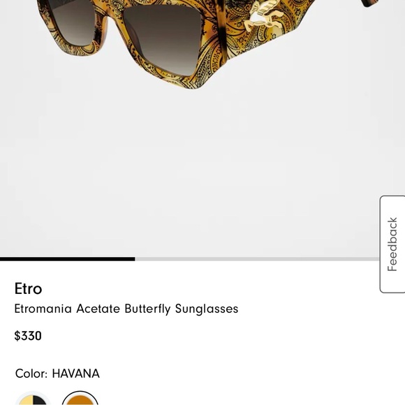 Etro Brown Sunglasses - Picture 10 of 11